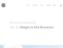 Tablet Screenshot of gridonic.ch